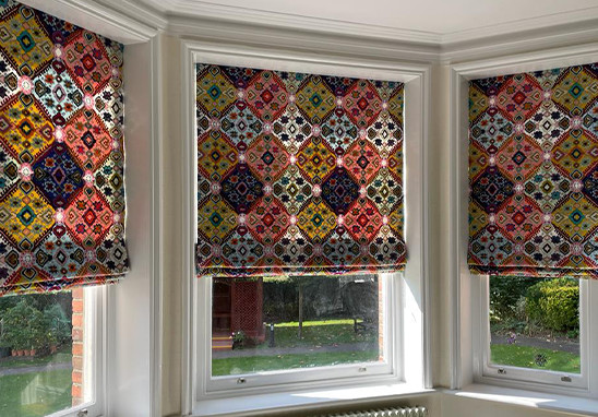 custom pleated curtains london