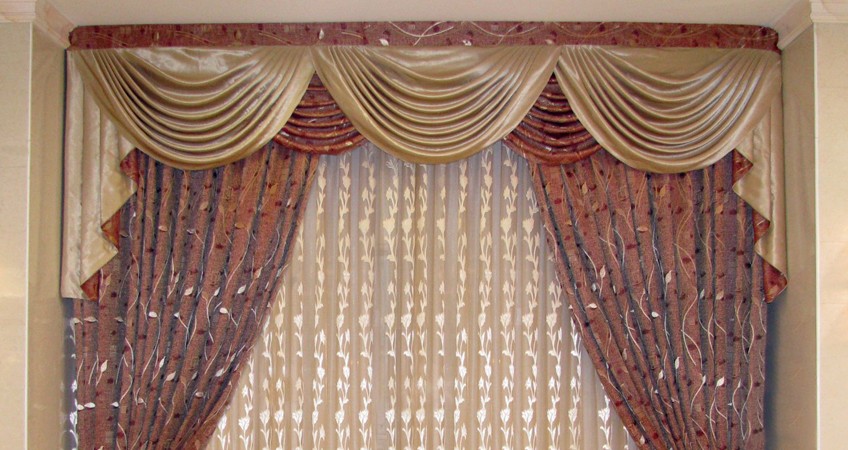 how to hang curtain steps