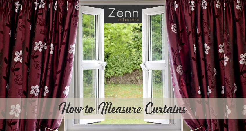 How to measure curtains