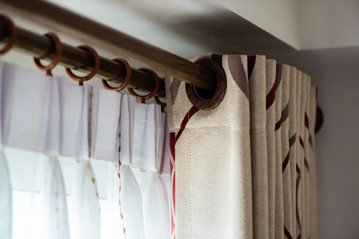 Wooden Curtain Pole