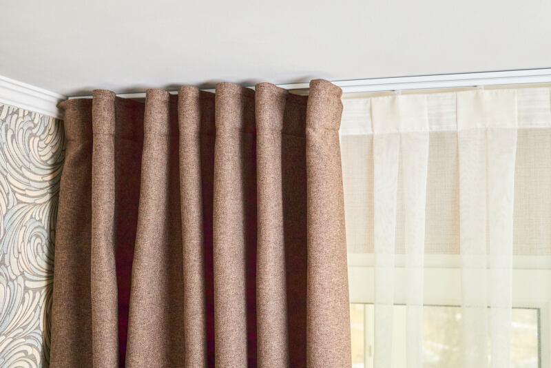 wave curtain track
