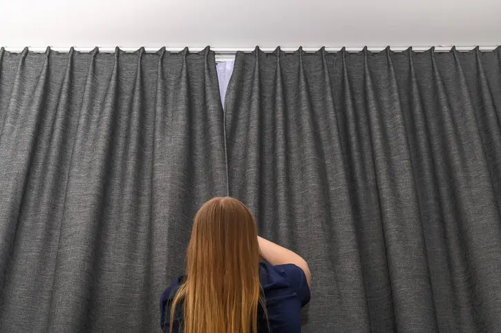 blackout curtains